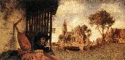 FABRITIUS, Carel View of the City of Delft dfg oil painting artist